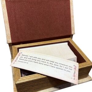 Box of Blessings - “God’s Promises” box of daily scripture verse cards